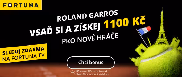 Roland Garros / French Open 2018 - program, informace, video a online přenosy živě 1 French Open 2018 - získejte bonus 600 Kč na váš první vklad + 500 Kč za ověření!
