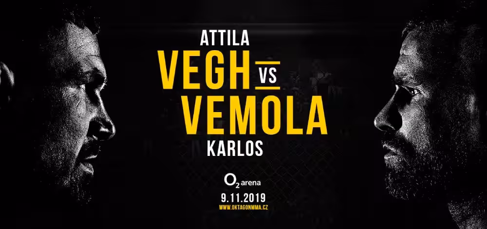 OKTAGON 15 MMA - program a výsledky (VIDEO) 1 Zápas století Karlos Vémola vs. Attila Végh (Oktagon 15)