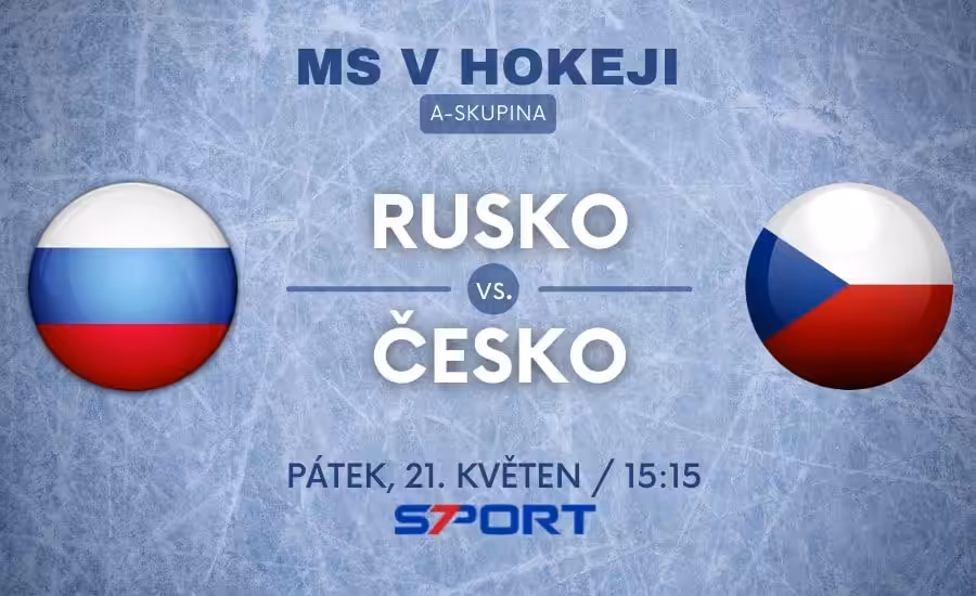 MS v hokeji 2021: Česko - Rusko 3:4 1 MS v hokeji 2021 Česko - Rusko live stream zdarma