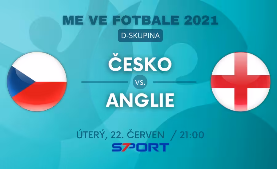 EURO 2021: Česko – Anglie 0:1, získali jsme 3. místo ve skupině 1 Česko - Anglie live EURO 2021 zápas skupiny D dnes