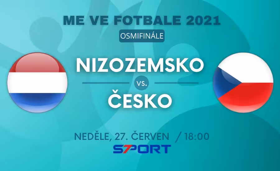 Nizozemsko – Česko live EURO 2021 zápas osmifinále dnes