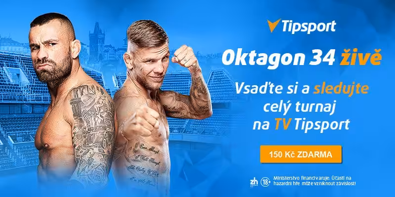 Oktagon 34 Štvanice (23.7. 2022) – program, karta, výsledky, VIDEO z váženia. Sledujte Oktagon tiskovou konferenci! 2 Oktagon 34 live stream na TV Tipsport
