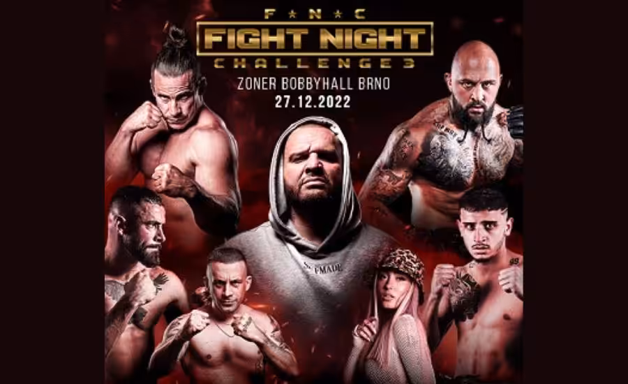 Fight Night Challenge 3 program, karta, výsledky, live stream