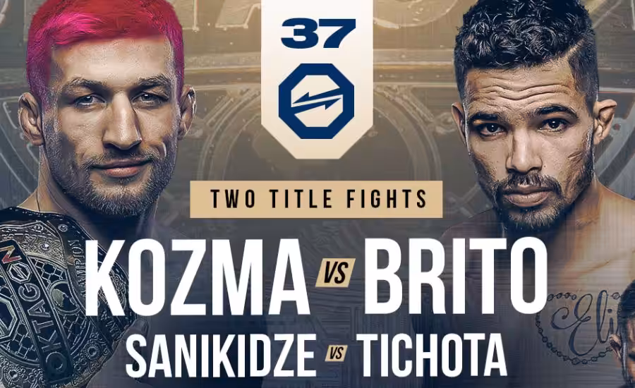 Oktagon 37 Ostrava (3.12. 2022) Kozma vs. Brito – program, karta, online výsledky 1 Oktagon 37 program, výsledky, fight card