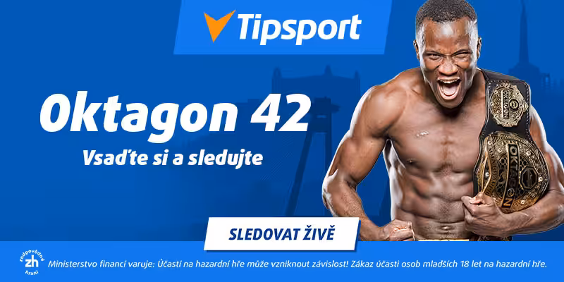 Oktagon 42 živě na TV Tipsport