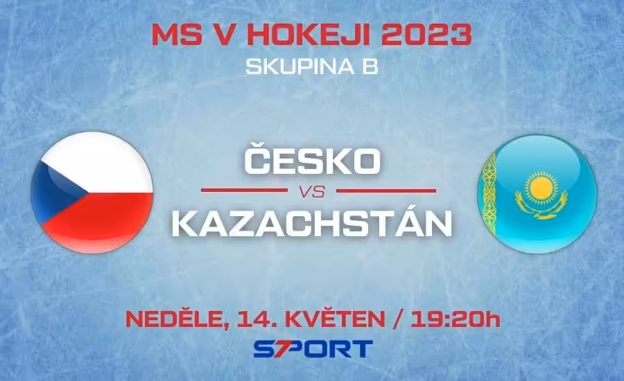Česko - Kazachstán MS v hokeji 2023: sestavy, live stream zdarma 1 Česko - Kazachstán MS v hokeji 2023