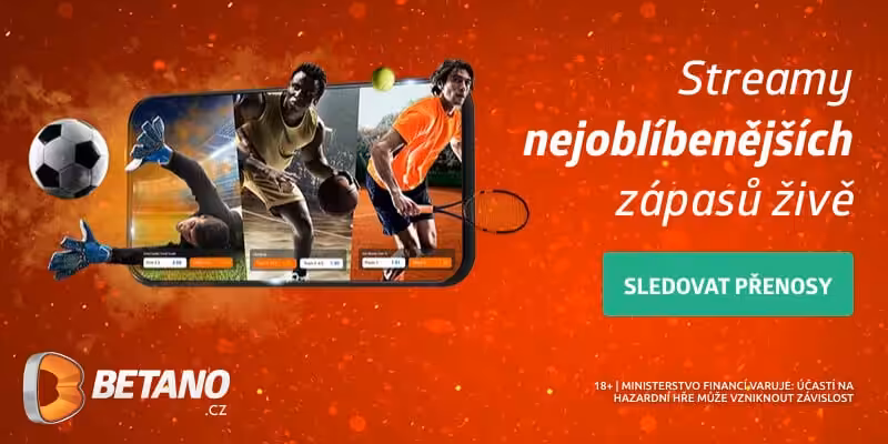 Sportovní zápasy živě na Betano live stream