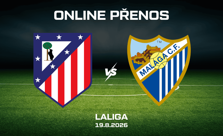 Atlético Madrid - Málaga živě |19.8.| La Liga live stream zdarma (1. kolo) 1 Atlético Madrid - Málaga živě 19. 8. 2026 La Liga