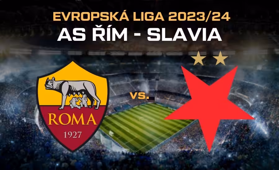 AS Řím - Slavia v TV, online, live stream, sestavy, tabulka, program 1 AS Řím - Slavia