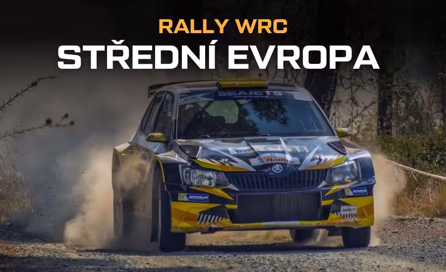 Středoevropská rally 2025 – program, mapy RZ, vstupenky, startovní listina 1 Středoevropská rally