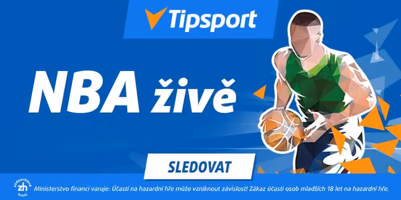 Kde sledovat NBA 2026 live – živě v TV, online na internetu, livestream v mobilu 8 Tipsport NBA živě SLEDOVAT