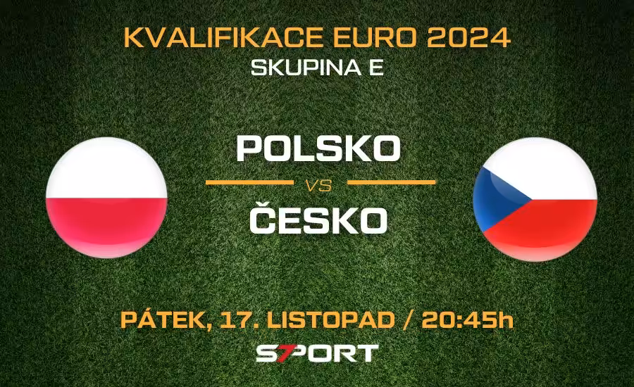 Polsko - Česko kvalifikace EURO 2024