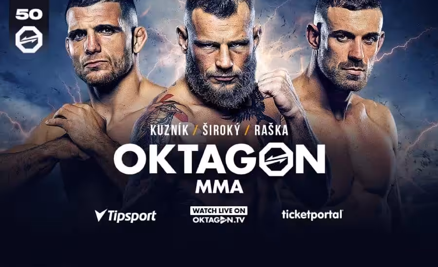 Oktagon 50 Ostrava (9.12.) – program, video, karta, výsledky, live stream i v TV! 1 Oktagon 50 Ostrava