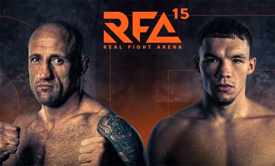 RFA 15 Bratislava - program, zápasy, fight card, výsledky, live online 1 RFA 15 Bratislava - program, zápasy, fight card, výsledky, live online