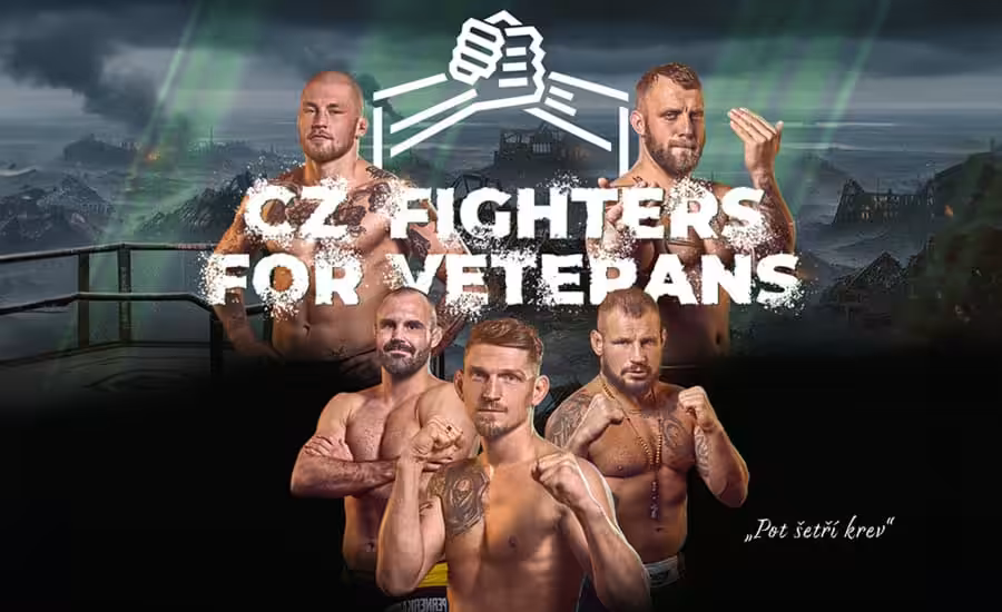 CZ Fighters for Veterans - program, výsledky, fight card, kde sledovat 1 CZ Fighters for Veterans