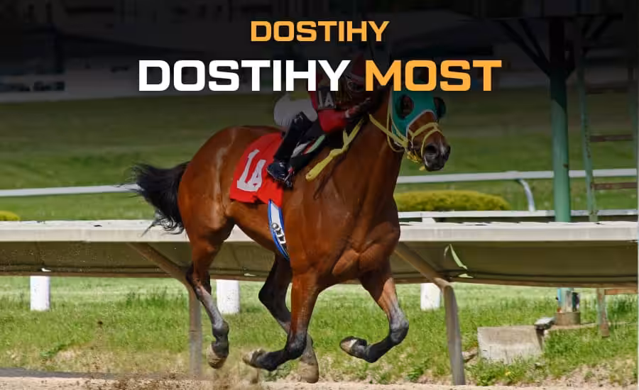 Dostihy Most 2026 – program a kalendář závodů, live stream a TV vysílání zdarma 1 Dostihy Most 2026