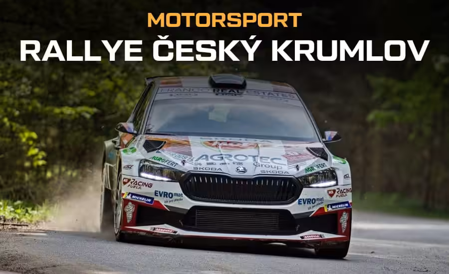 Rallye Český Krumlov 2025 - program, výsledky, mapy, live přenos 1 Rallye Český Krumlov 2025