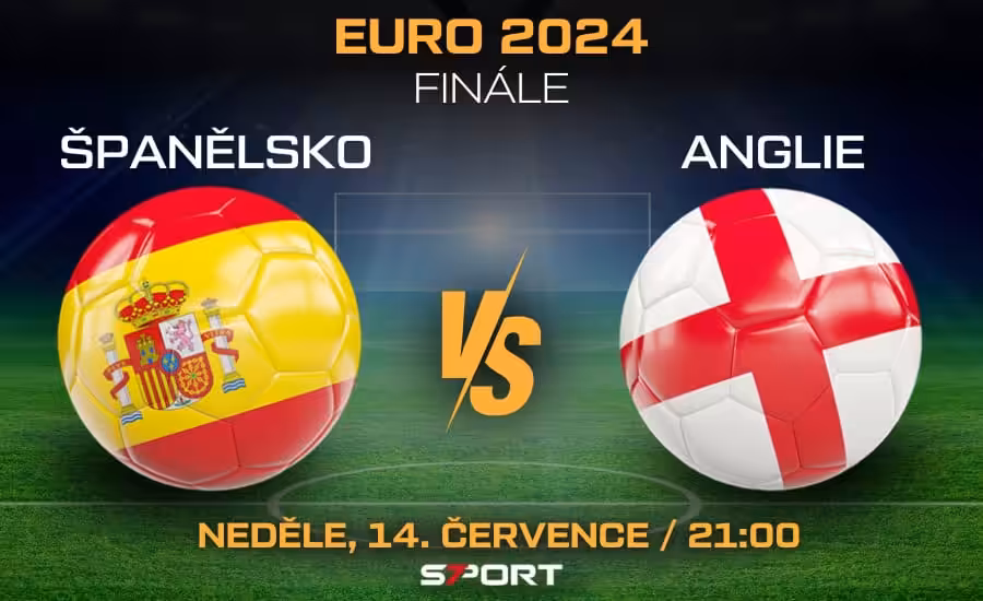 Španělsko - Anglie finále EURO
