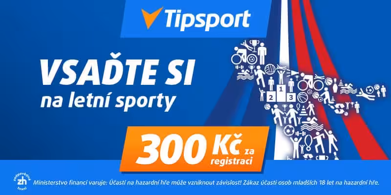 Tenis na LOH 2024 - pavouk, výsledky, Češi, live přenosy 2 Tipsport vsaďte si na letní sporty