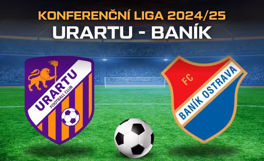 Urartu - Baník Ostrava live v TV, online, livestream, sestavy, kurzy 1 Urartu - Baník Ostrava