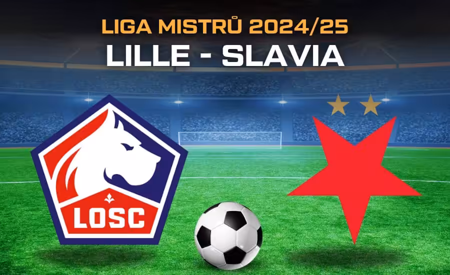 Lille - Slavia live v TV, online, live stream, sestavy, kurzy 1 Lille - Slavia