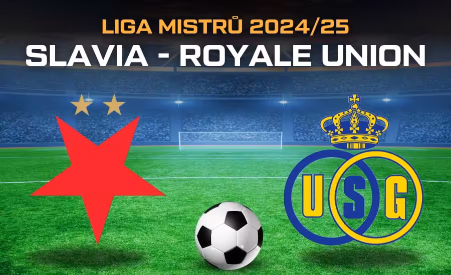 Slavia - Royale Union live v TV, online, live stream, sestavy, kurzy 1 Slavia - Royale Union