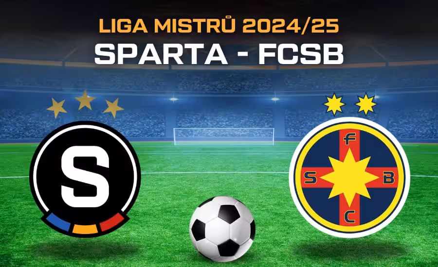 Sparta - FCSB live v TV, online, live stream, sestavy, kurzy 1 Sparta - FCSB
