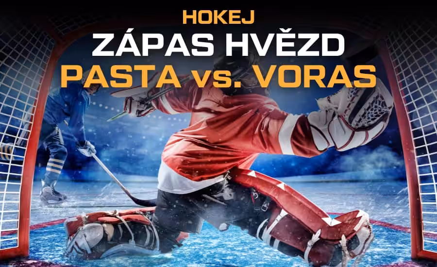Zápas hvězd - tým Pasta vs. tým Voras - live přenos v TV a online, sestavy 1 Zápas hvězd Pasta vs Voras