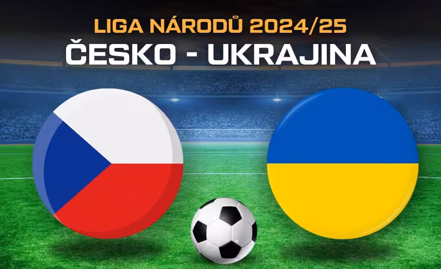 Česko - Ukrajina Liga národů 2024/25 - sestavy, live přenos, kurzy 1 Česko - Ukrajina