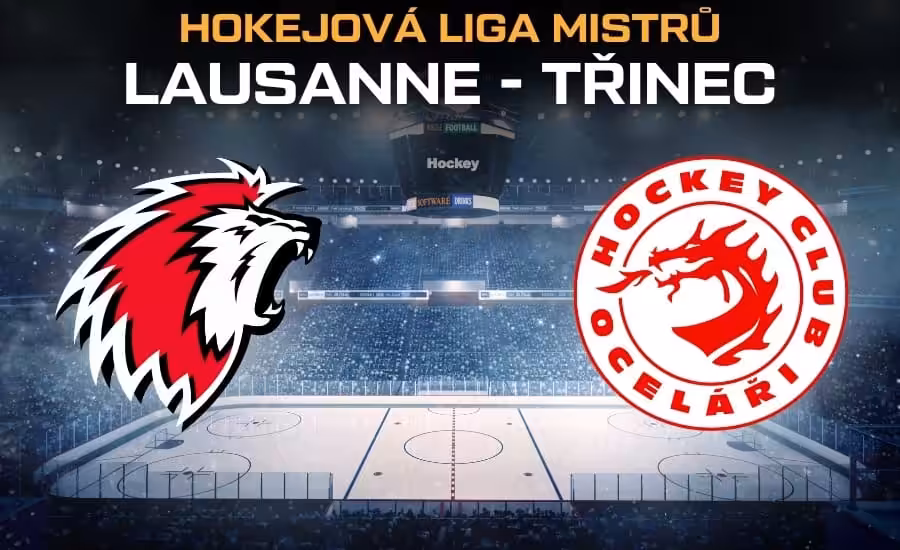 Lausanne - Třinec live v TV, online, live stream, sestavy, kurzy 1 Lausanne - Třinec