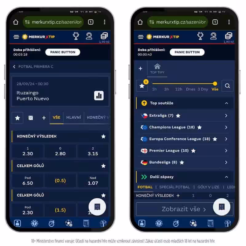MerkurXtip recenze sázkové kanceláře – výhody, registrace, bonusy, kurzy 8 MerkurXtip na mobilu