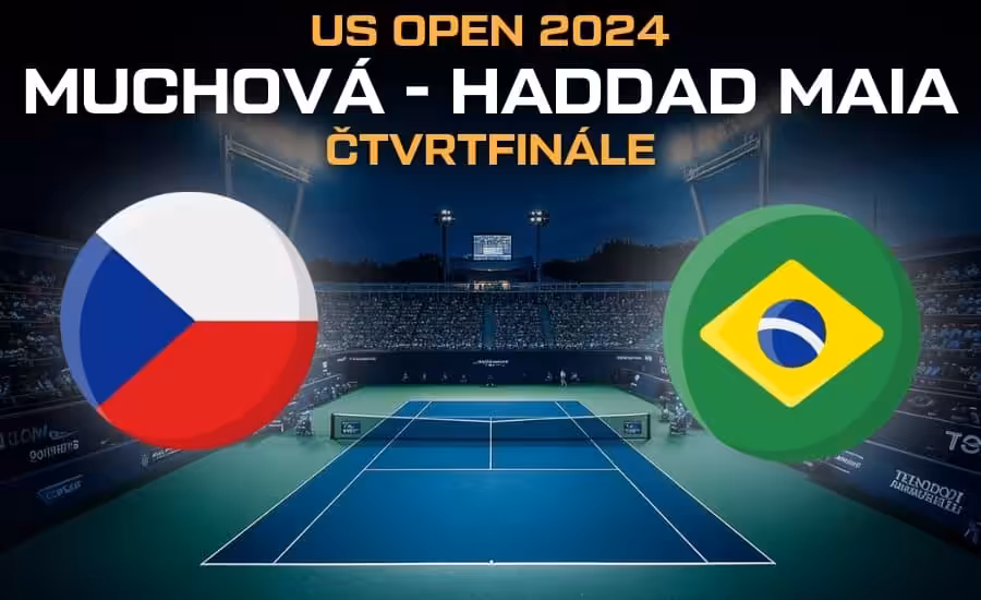 Muchová - Haddad Maia čtvrtfinále US Open - termín, srovnání, kurzy, kde sledovat 1 Muchová - Haddad Maia