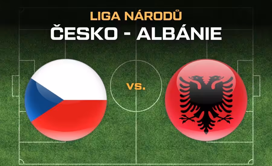 Česko - Albánie Liga národů 2024/25 - sestavy, live přenos, kurzy 1 Česko - Albánie Liga Národů 2024/25