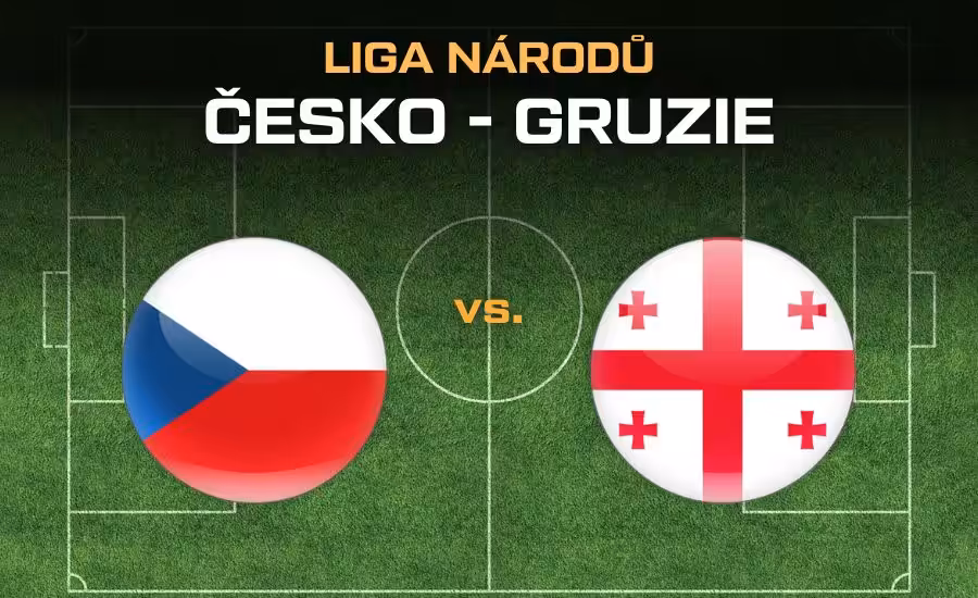 Fotbal Česko - Gruzie liga národu