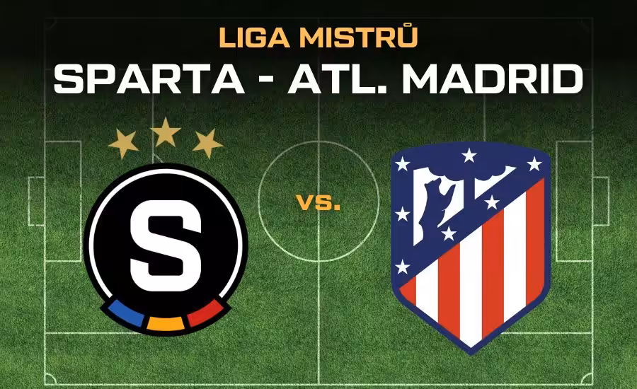 Fotbal Sparta Praha - Atletico Madrid