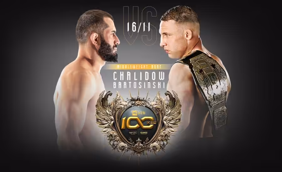 KSW 100 Gliwice - program, fight card, výsledky, kde sledovat 1 KSW 100 program