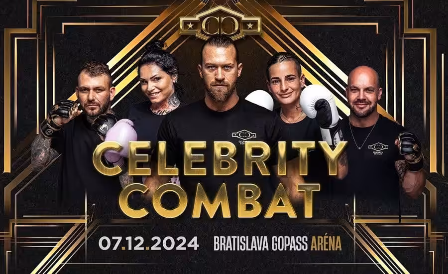 Celebrity Combat - program, fight card, výsledky, kde sledovat 1 Celebrity Combat