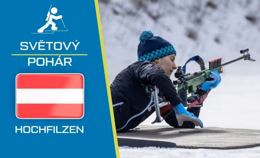 SP biatlon Hochfilzen 2025 – program, výsledky, Češi, live přenosy 1 Biatlon Hochfilzen 2025 světový pohár