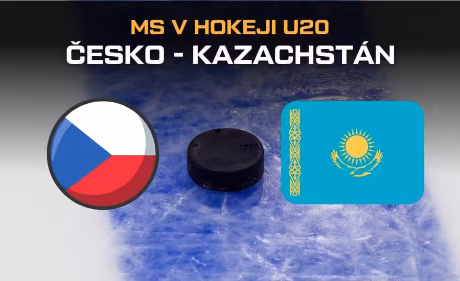Česko - Kazachstán MS v hokeji juniorů