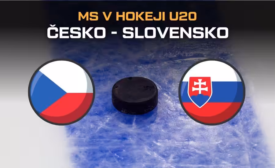 Česko - Slovensko MS v hokeji juniorů