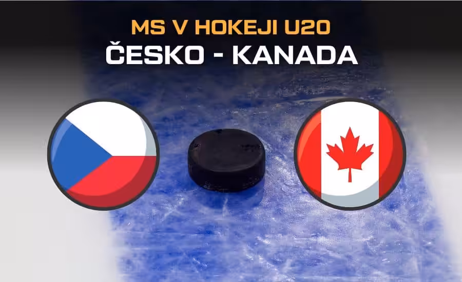 Česko - Kanada čtvrtfinále MS v hokeji juniorů