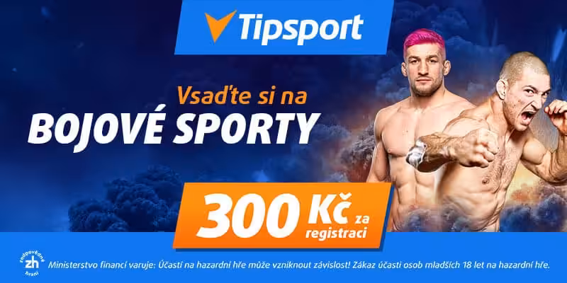 RFA 23 Ostrava - program, fight card, výsledky, kde sledovat živě 2 Vsaďte si na bojové sporty s bonusem