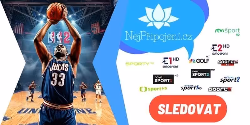 Nejpřipojení TV - recenze internetové televize, sportovní kanály, cena 3 NBA live u Nejpřipojení