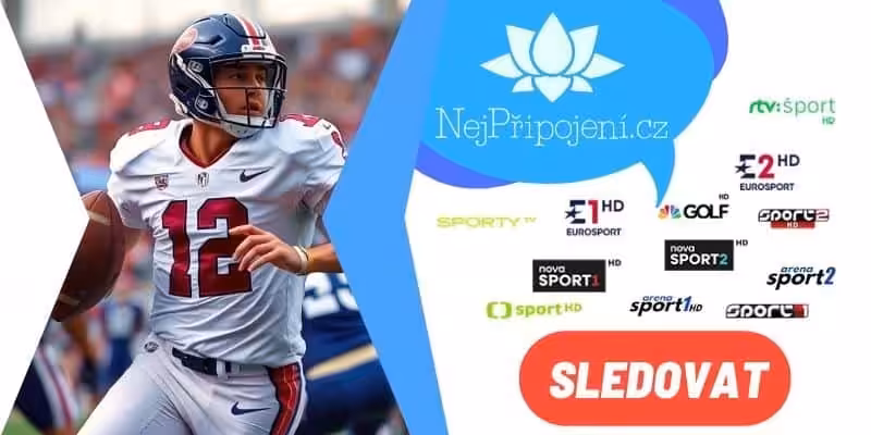 Srovnání operátorů TV - kdo má nejlepší nabídku sportovních kanálů? 3 NFL live u Nejpřipojení