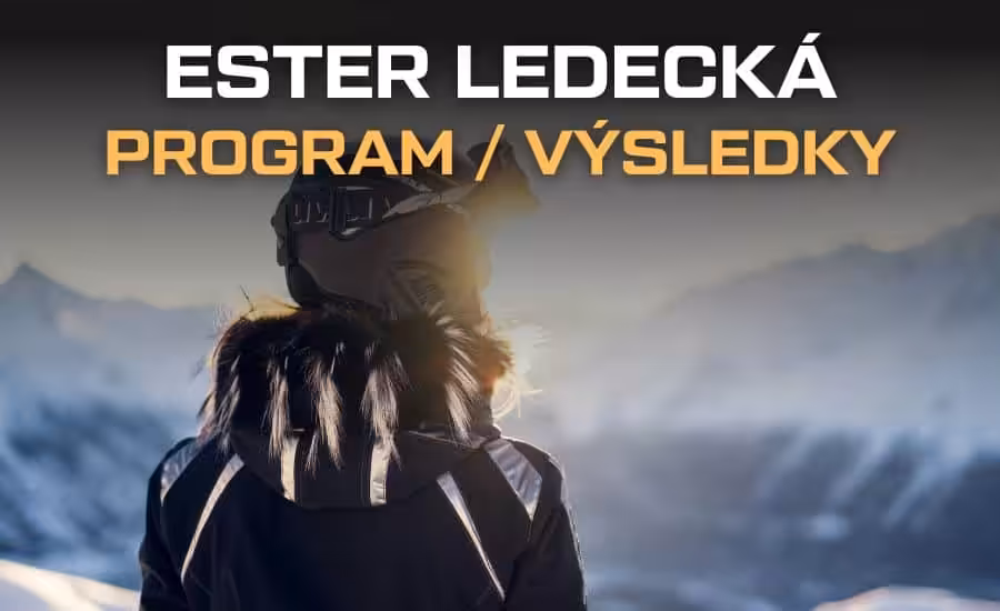 Ester Ledecká program 2025/26 – kalendář a výsledky v alpském lyžování i snowboardingu 1 Ester Ledecká program a výsledky