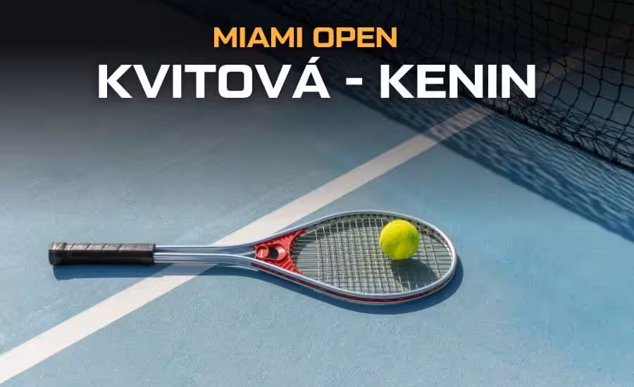 Kvitová vs. Kenin - WTA Miami 2025 živě, výsledek, bilance, kurzy 1 Kvitová vs. Kenin Miami Open