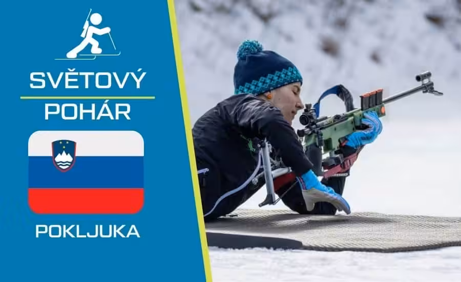 SP biatlon Pokljuka 2025