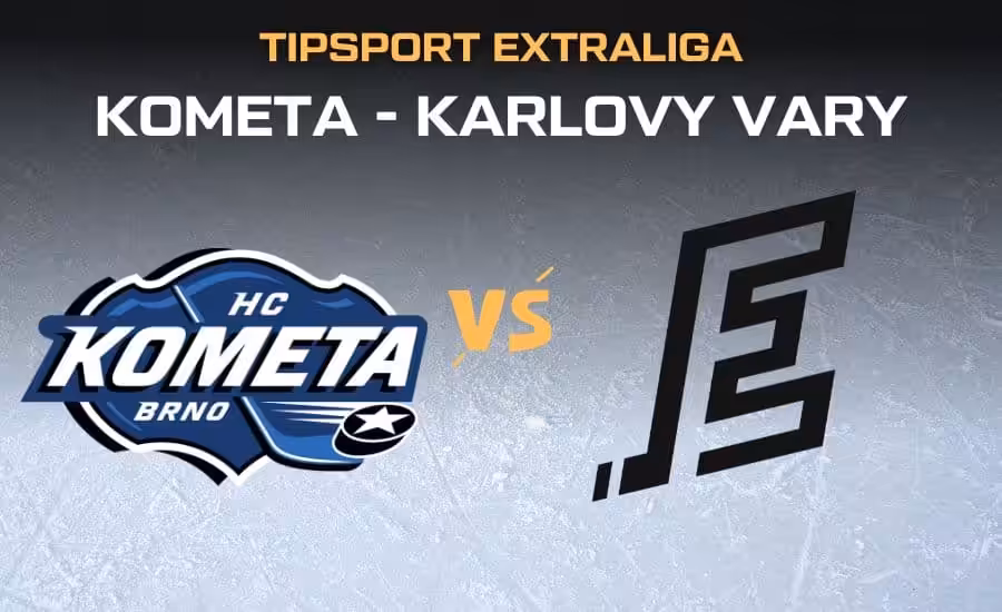 Kometa Brno - Karlovy Vary čtvrtfinále TELH 2025