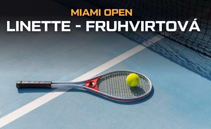 Linette vs. Fruhvirtová - Miami Open 2025 live stream, srovnání, bilance, kurzy 1 Linette vs. Fruhvirtová
