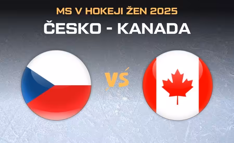 Česko - Kanada MS v hokeji žen